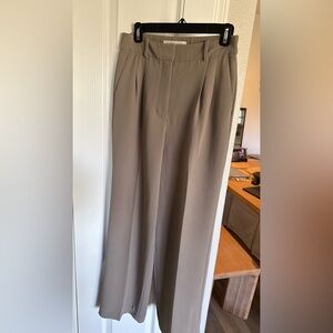 Aritzia Taupe Effortless Pants